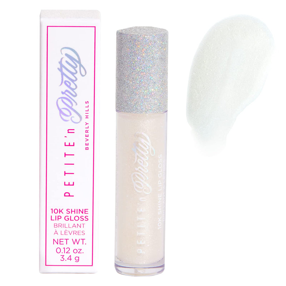 Petite 'N Pretty 10K Shine Lip Gloss Diamond Heist offers dazzling high shine.