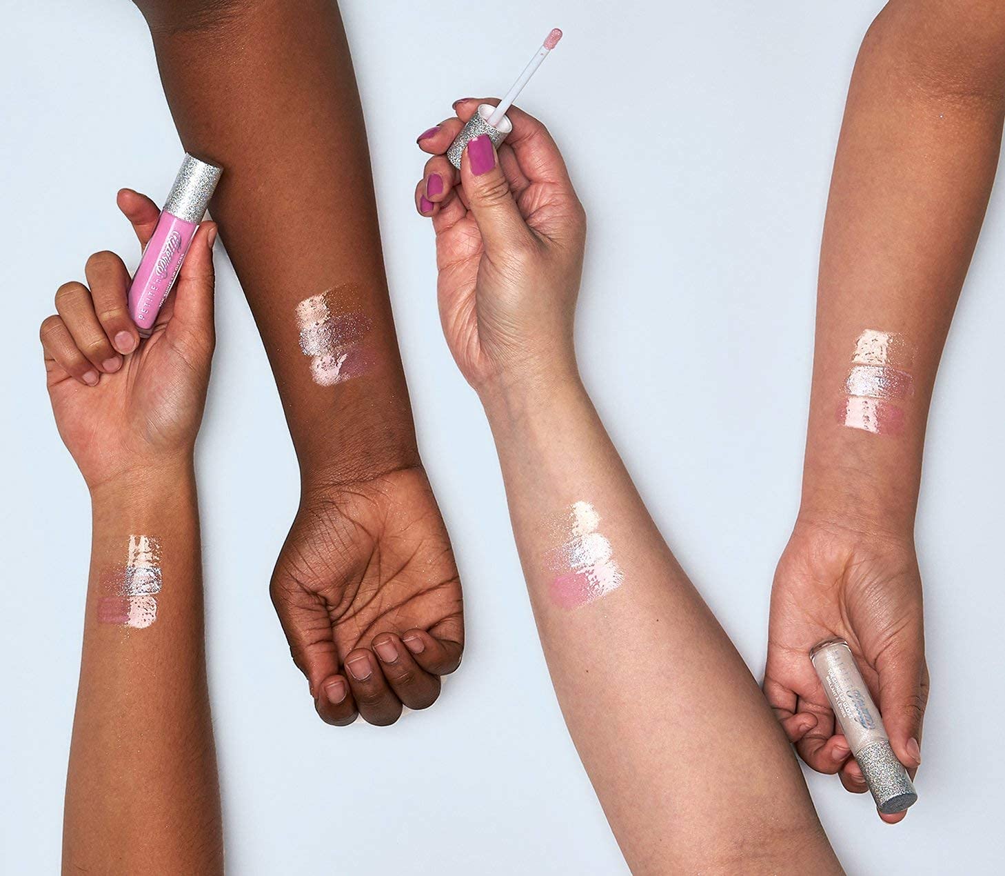 Petite N Pretty 10K Shine Lip Gloss Shell Shocked cotton candy flavor hints delight.