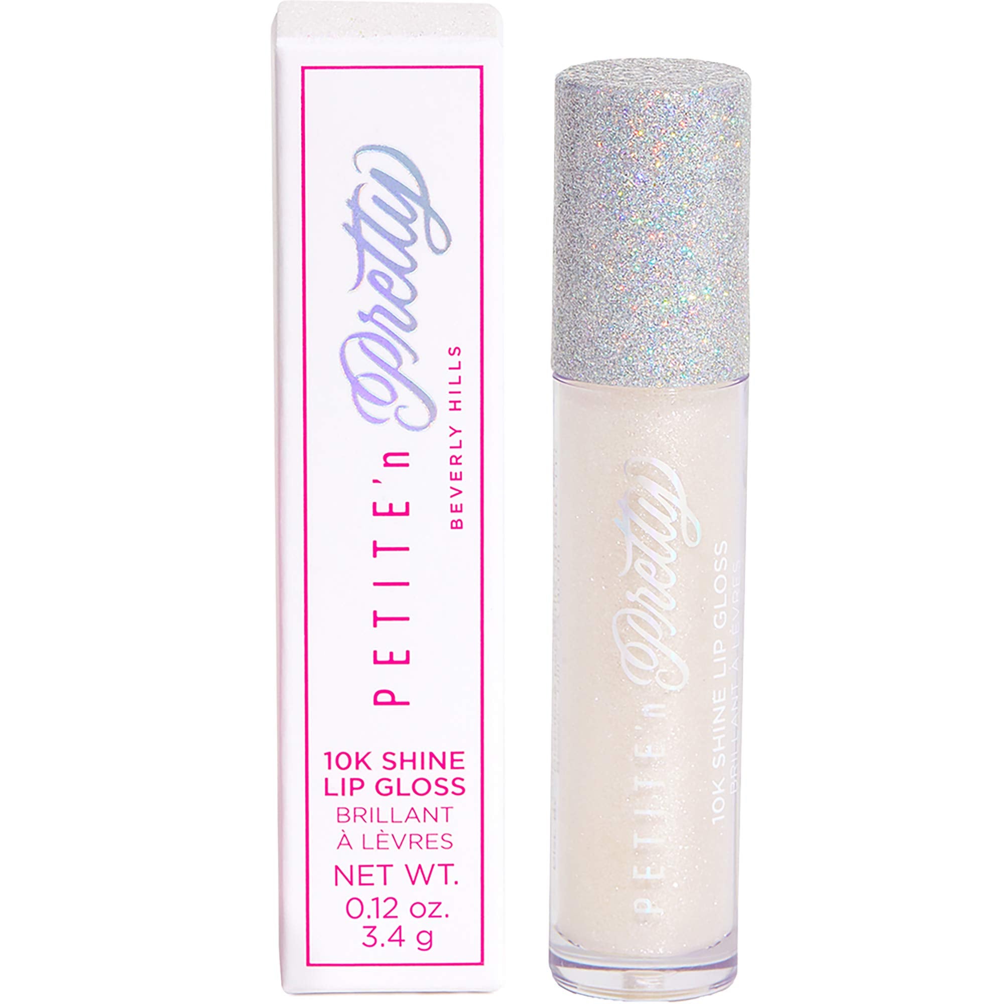 Petite 'N Pretty finishing gloss enhances playful looks.