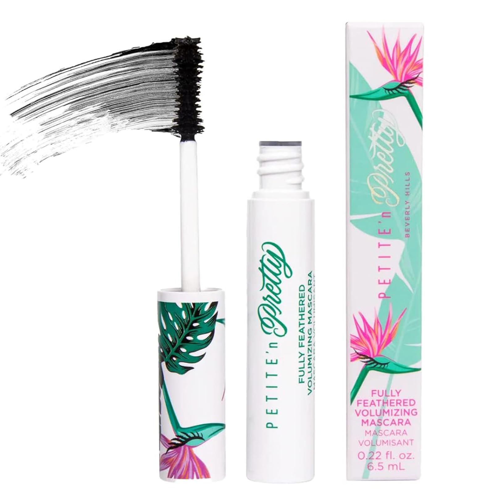 Petite 'N Pretty non-toxic formula label highlights cruelty-free and vegan attributes.
