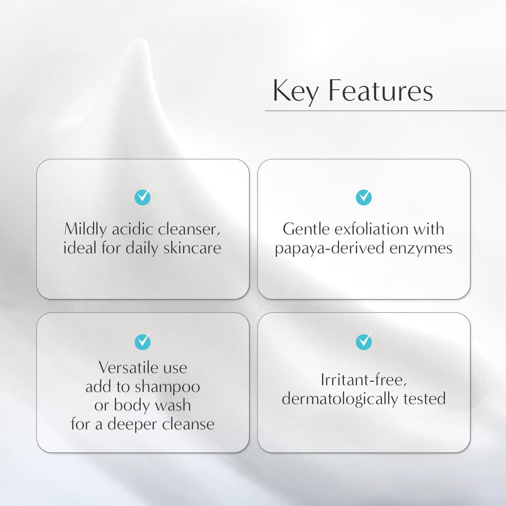 Petitfee B-Glucan Enzyme Wash offers dermatological tested skin care