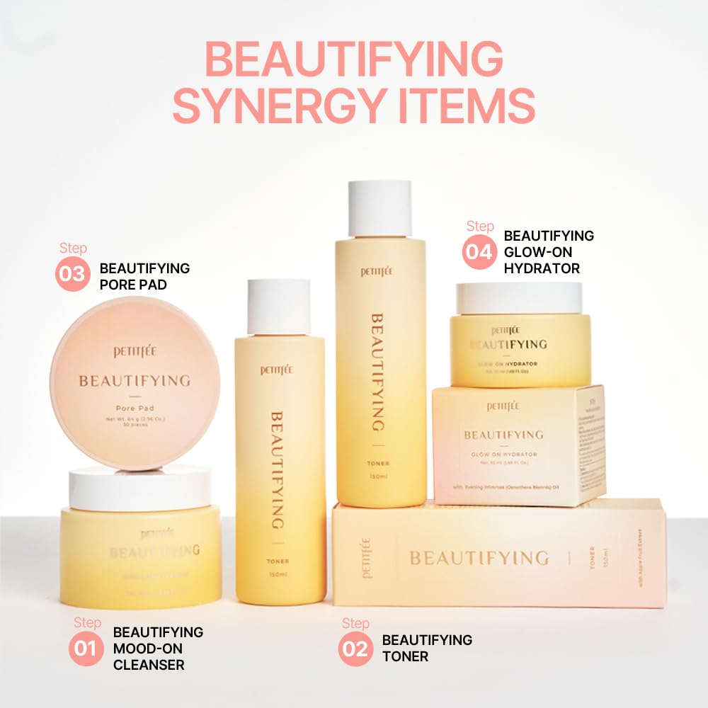 Gift-ready Petitfee Beautifying Mood On Cleanser packaging for thoughtful self-care.