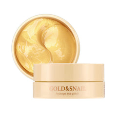 Petitfee Gold & Snail Eye Patch close-up shows luxurious texture and hydration.