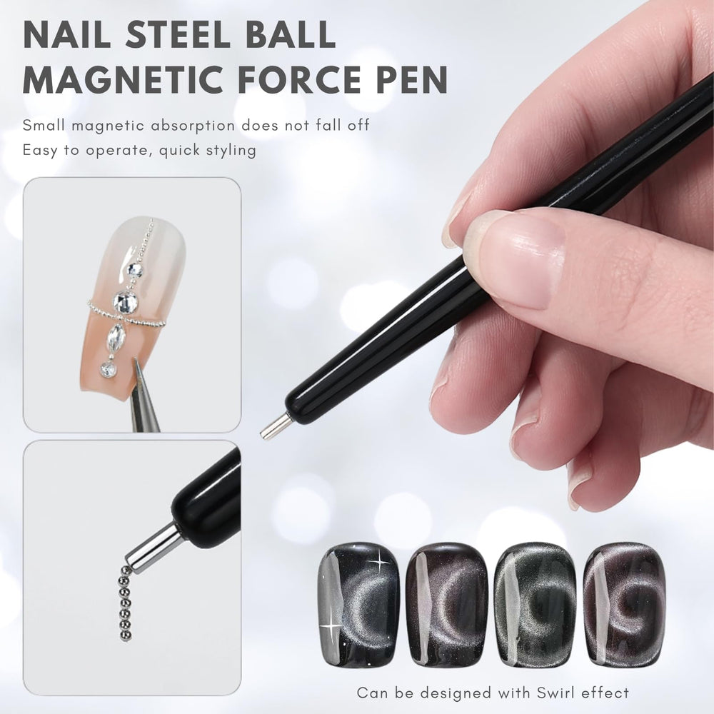 Pewosrid quick-change cat-eye tools enabling multiple looks fast.