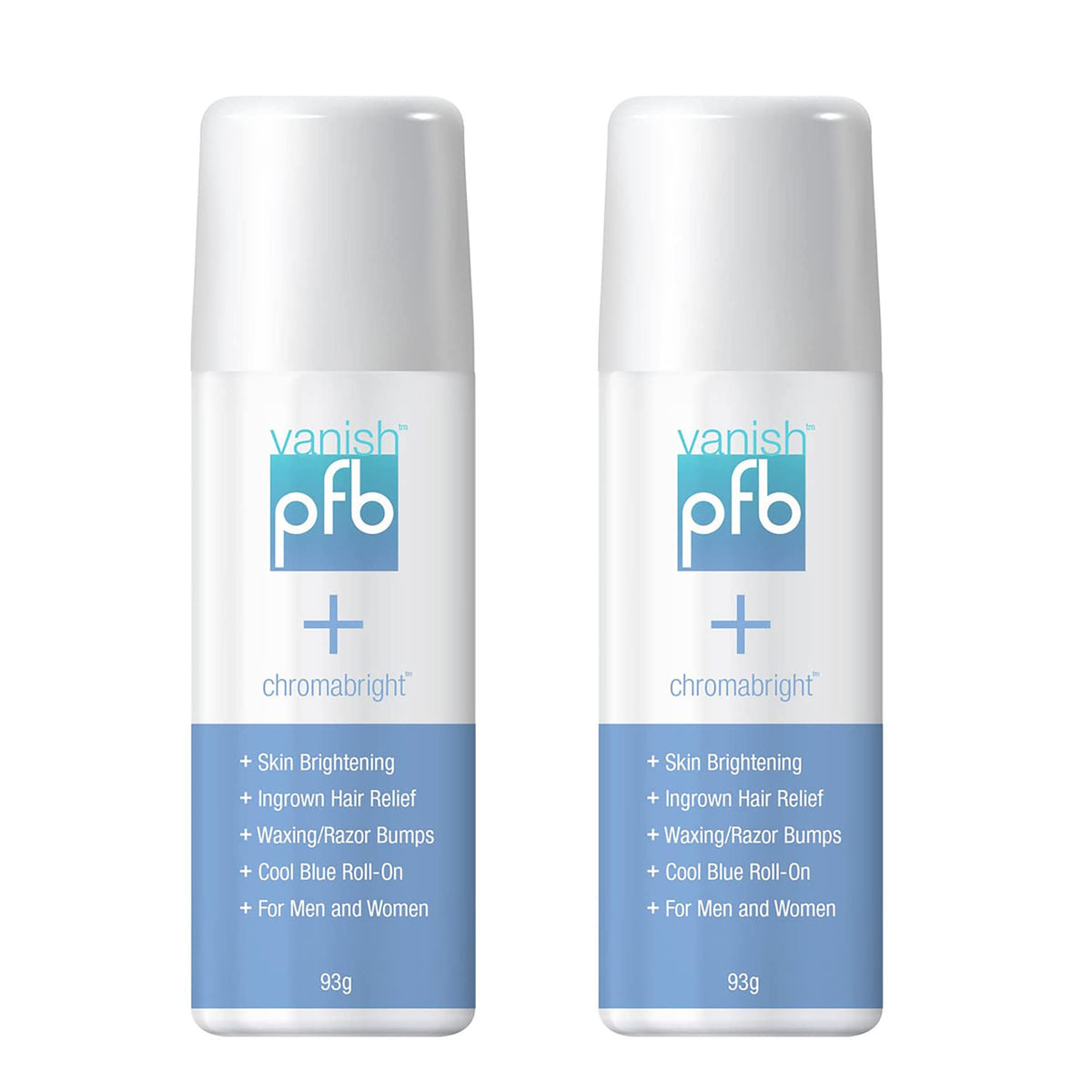 PFB Vanish Razor Bump Stopper bottle ready for daily post-shave care.