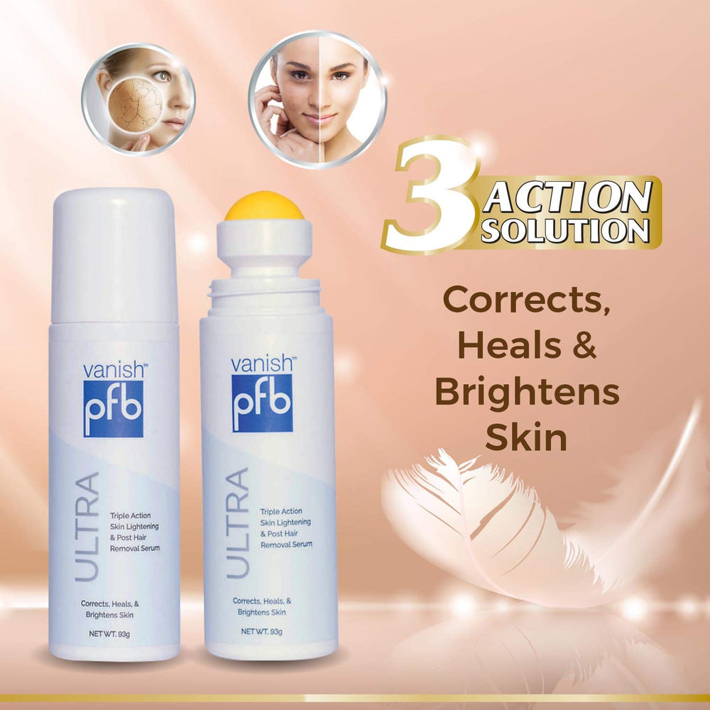 PFB Vanish Ultra shiitake mushroom extract cream illustrating natural antioxidant support