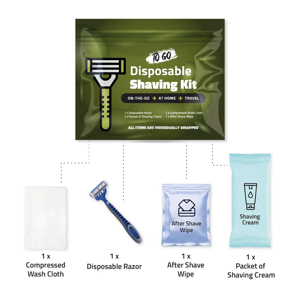 pH Advantage Travel Shaving Kit Shaving Cream: moisturizing formula for a comfortable shave