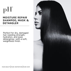Ph Pure Hair Extra Butter Hair Mask jar provides deep conditioning for repaired strands.