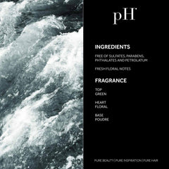PH Pure Hair texturizing spray beachy waves creates natural texture and defined shape