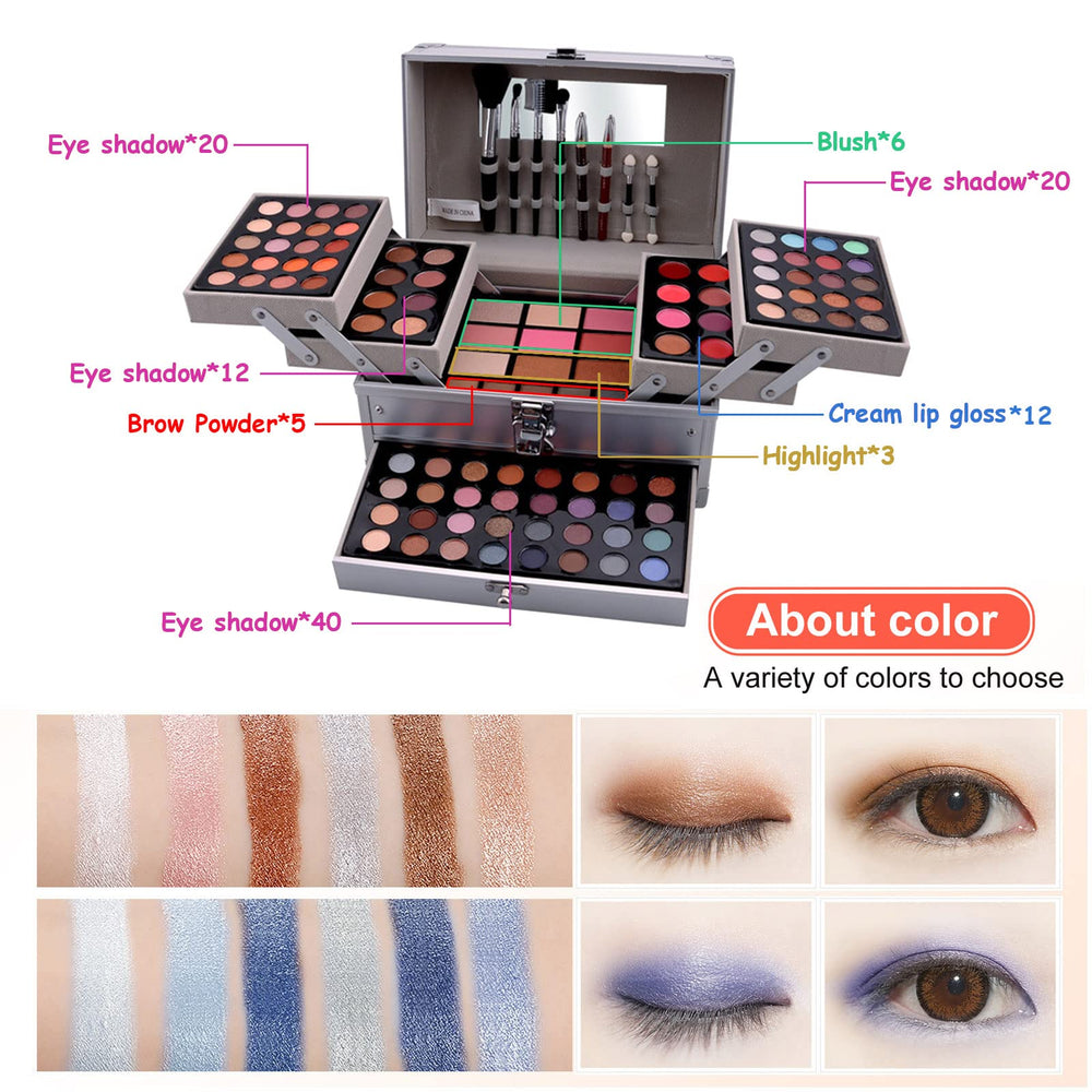 PhantomSky palette case close-up showing compact design for travel and on-the-go use