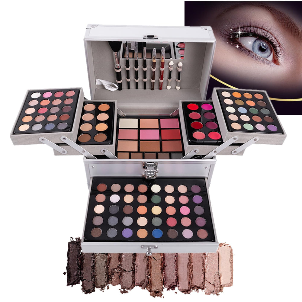 PhantomSky 132 Colors palette open with swatches for versatile eye looks and color matching