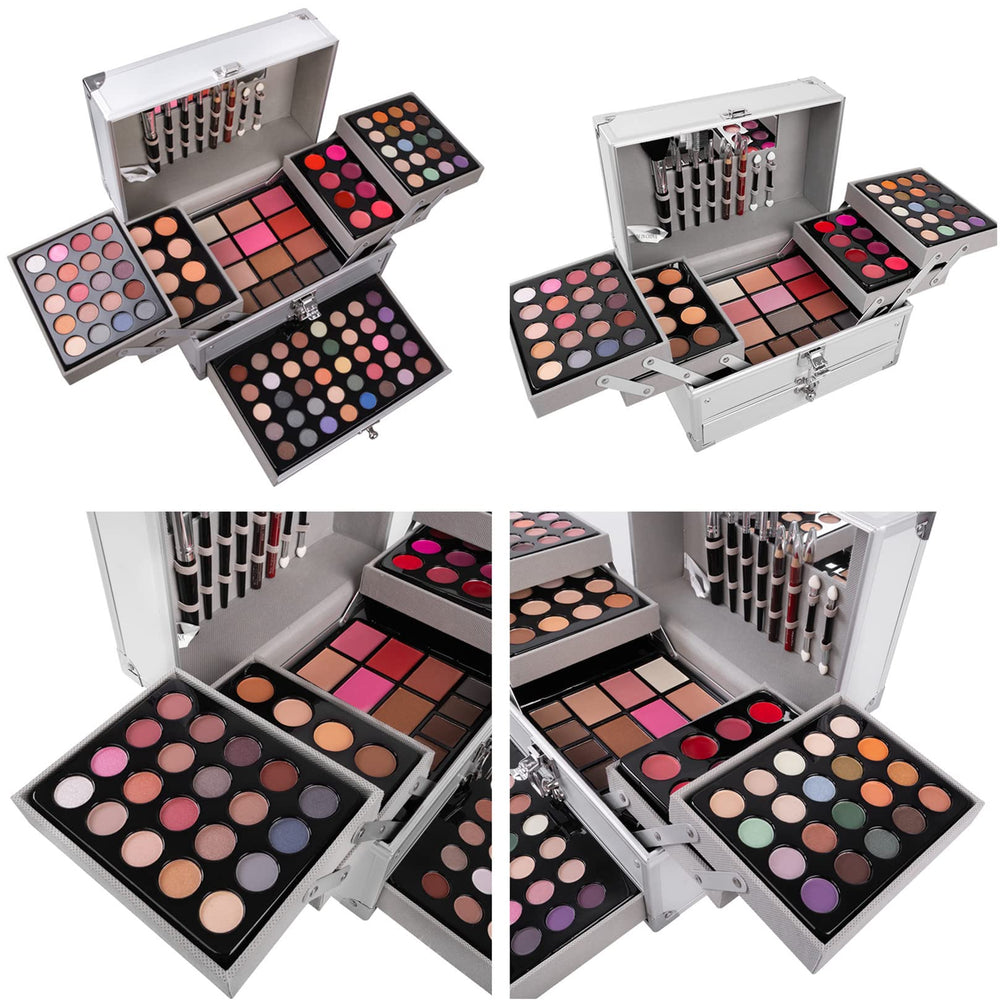 PhantomSky eyeshadow range swatches highlighting vibrant pigment options