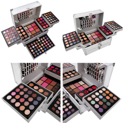 PhantomSky eyeshadow range swatches highlighting vibrant pigment options