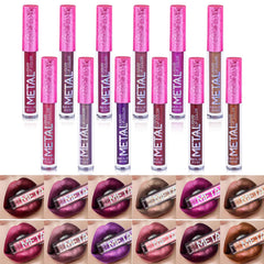 PhantomSky shimmer liquid lipstick swatches on skin show rich pigment and blendable texture