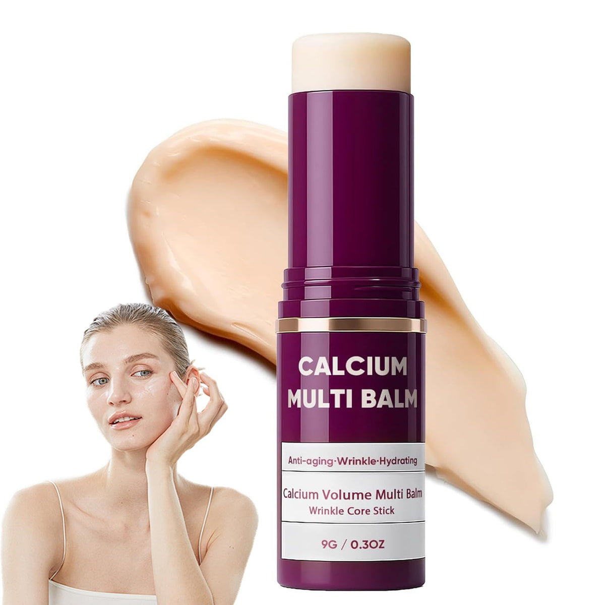 Phanund Calcium Multi Balm Stick front packaging showing compact travel-friendly design.