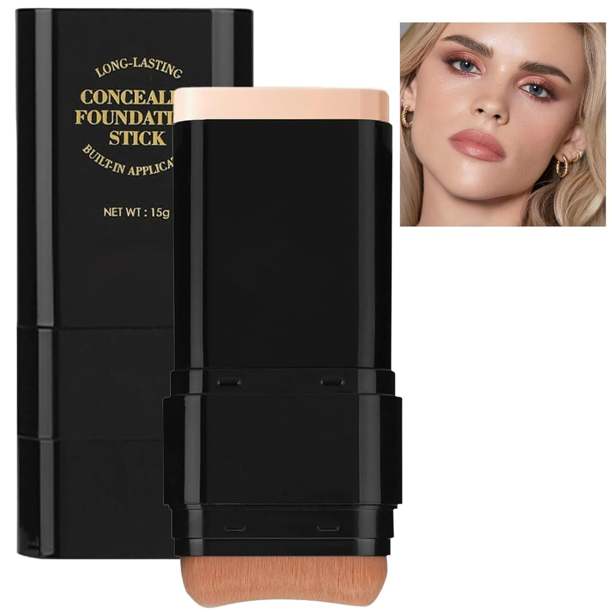 Phanund Foundation Stick cap close-up for quick, on-the-go touch-ups.