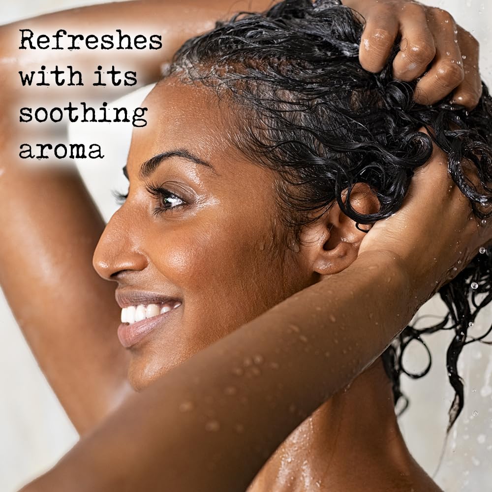 PHARM TO TABLE Rosemary & Mint Shampoo bottle pour with conditioner pairing for fuller hair.