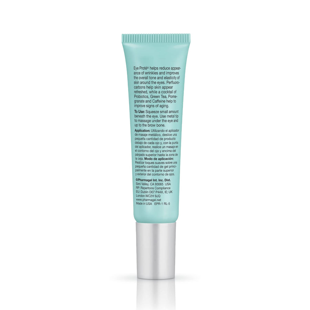 Pharmagel Eye Prote Crème jar texture reveals creamy moisture