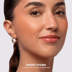 Phase Zero Desert Storm palette refill-friendly design supports sustainable makeup routines.