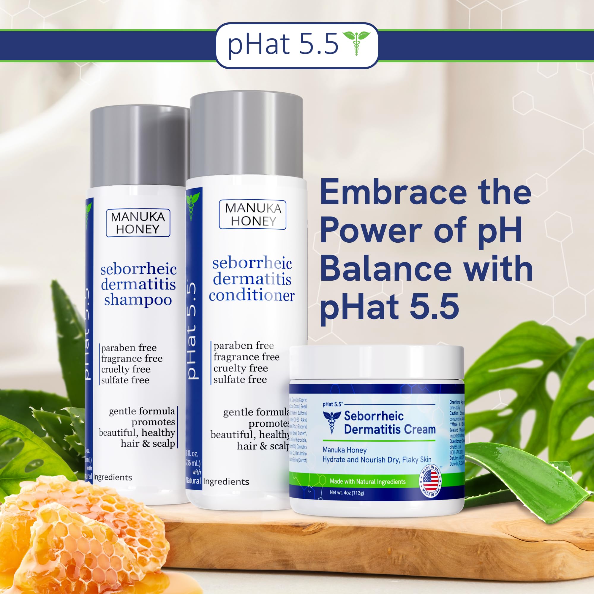 pHat 5.5 paraben- and sulfate-free skin cleanser for sensitive skin