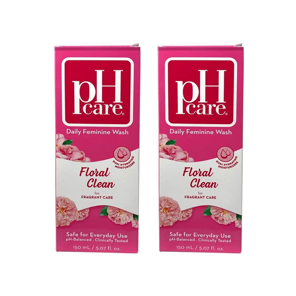PHCARE Passionate Bloom label close-up showing floral fragrance cue for daily routine