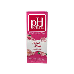 PHCARE Passionate Bloom back view with notes on gentle, pH-friendly hydration