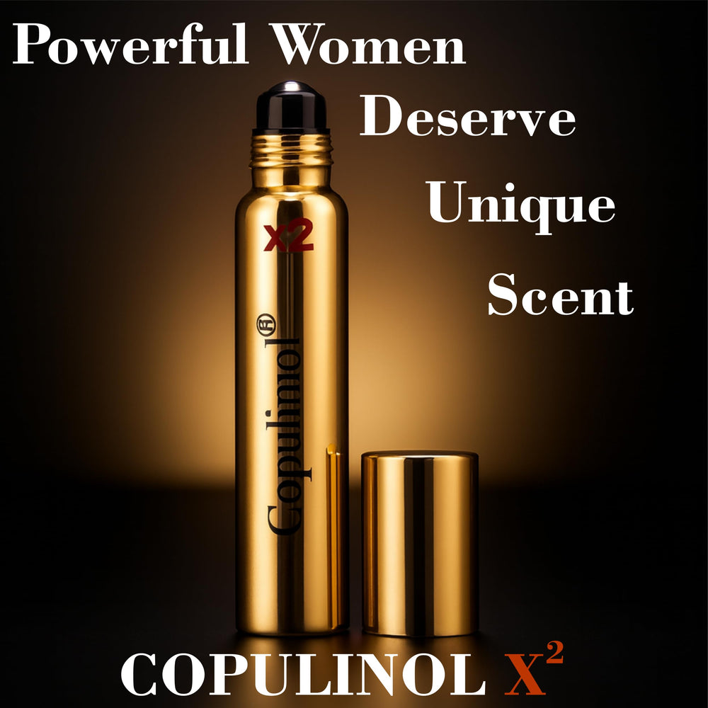 Pherolec Global COPULINOL X2 fragrance profile swatch suggests layered scent journey.