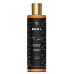 PHILIP B Forever Shine body wash bottle for a luxurious cleanse and subtle hydration.