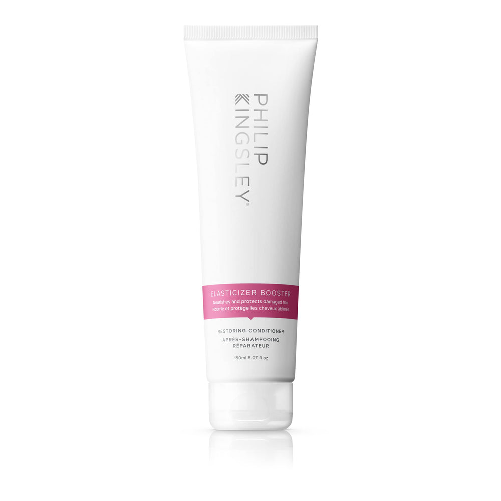 PHILIP KINGSLEY Elasticized Booster bottle demonstrates deep conditioning for all hair types.