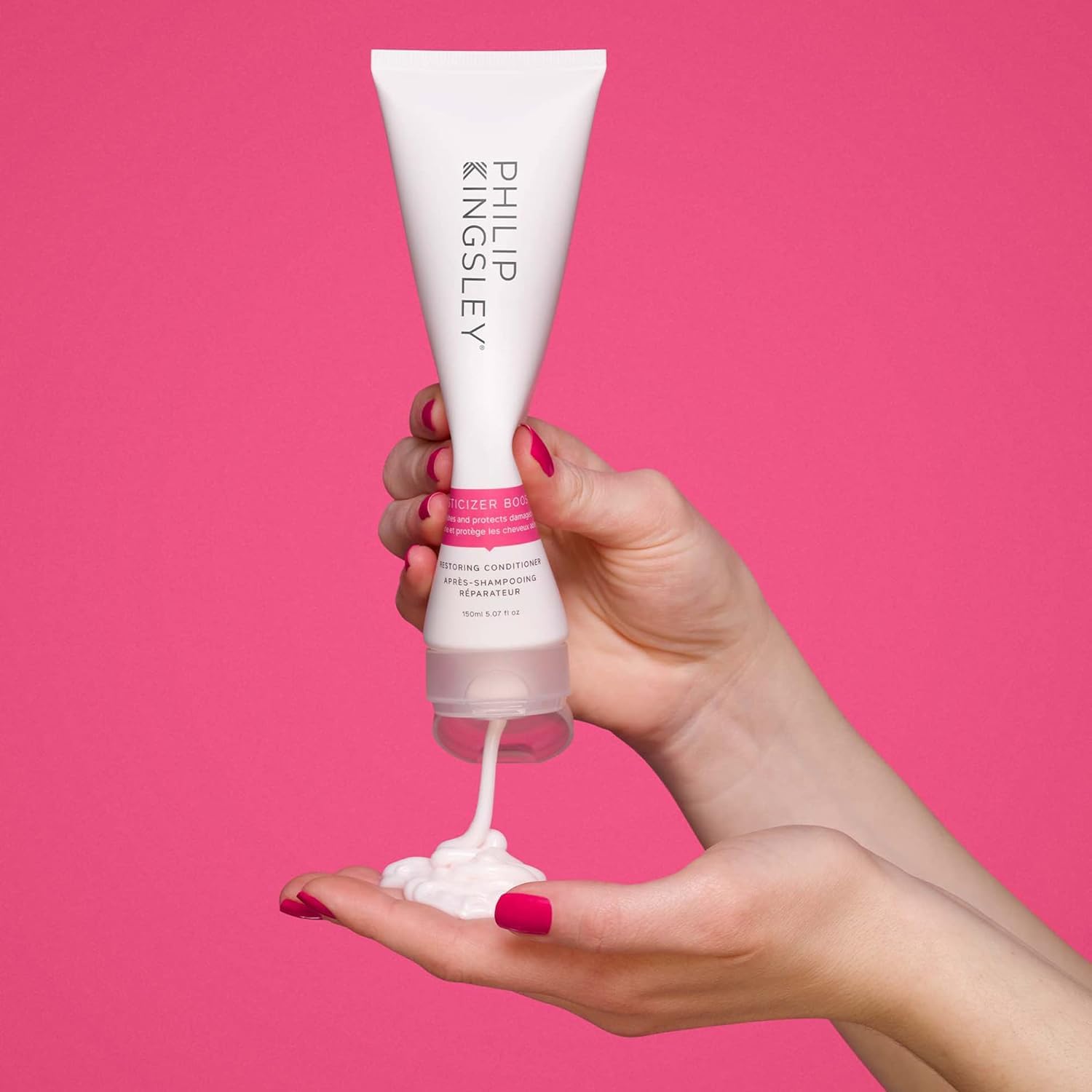 PHILIP KINGSLEY Elasticized Booster dry ends aftercare scene.