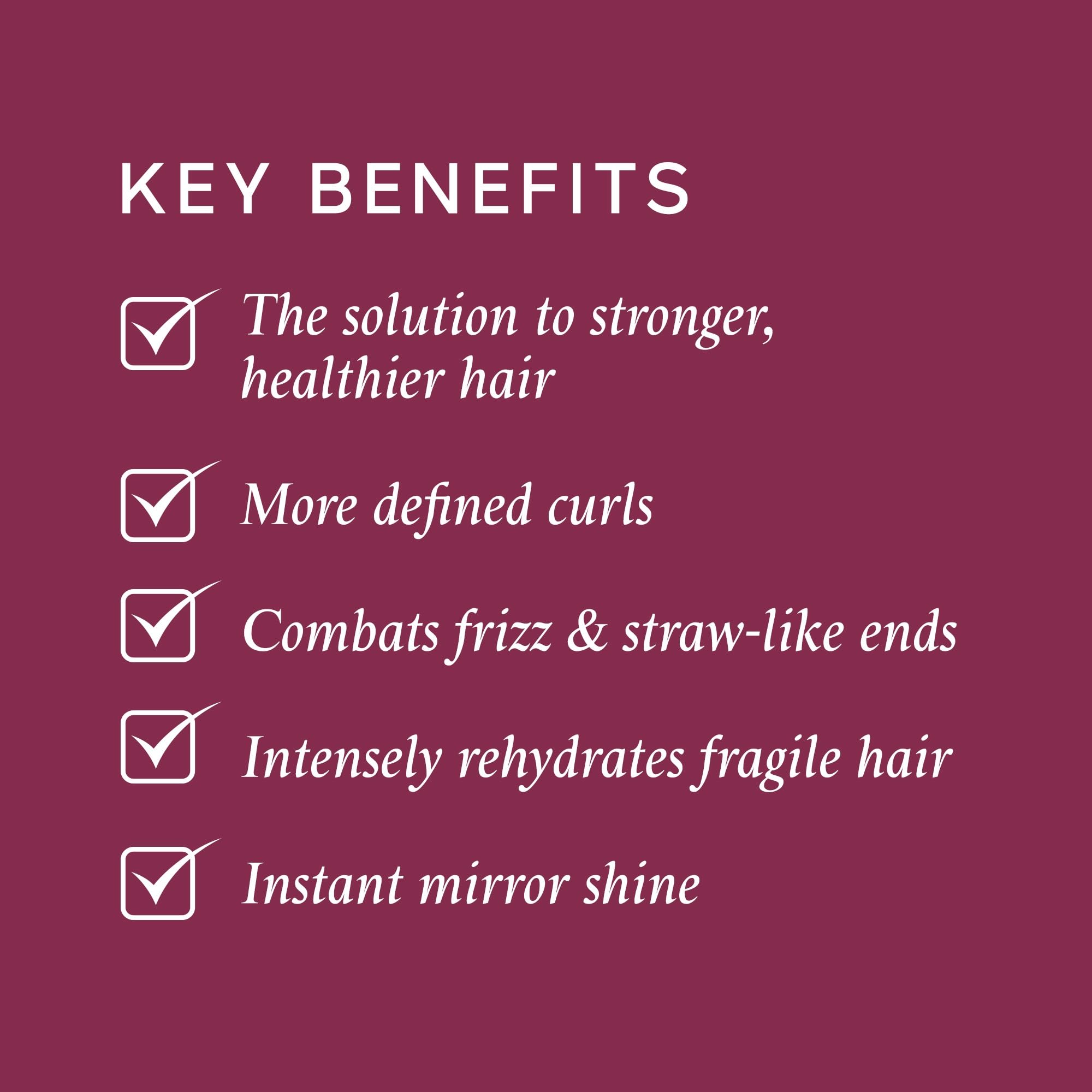 Elasticizer applied in sections on damp hair before washing