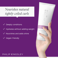 PHILIP KINGSLEY Moisture Extreme cream-texture conditioner illustrating rich moisture