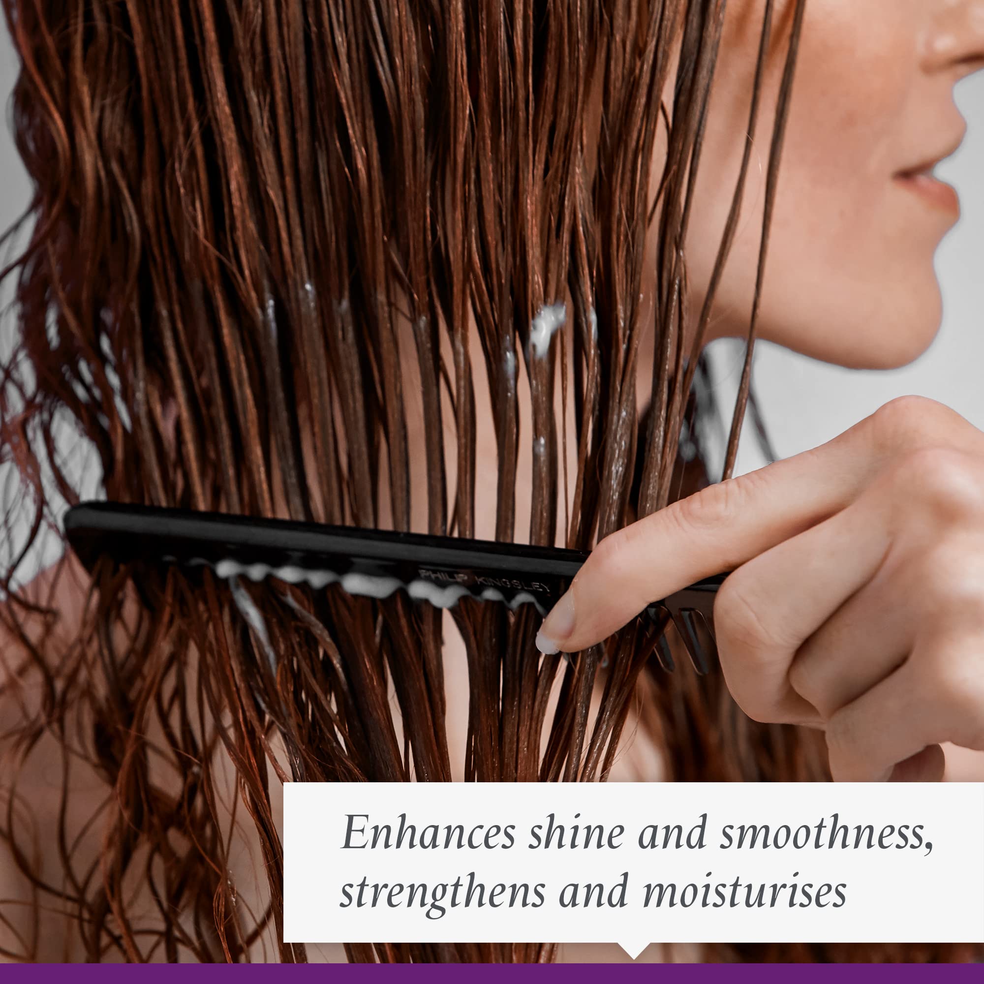 PHILIP KINGSLEY Moisture Extreme leaves hair with natural shine
