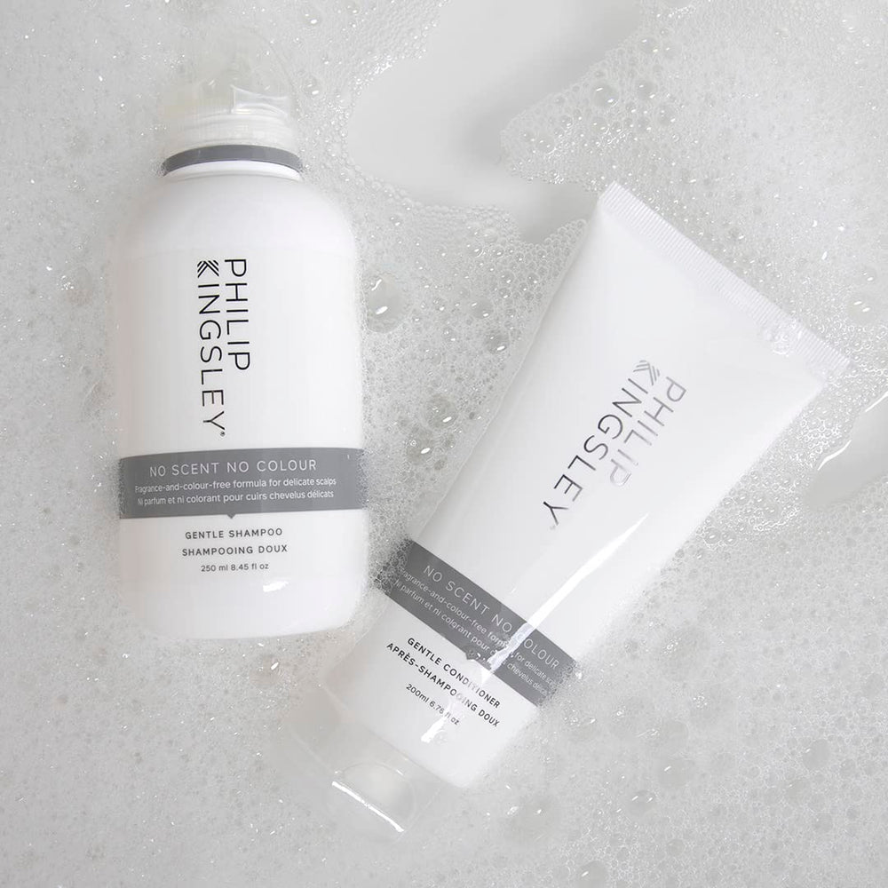 Philip Kingsley No Scent No Color Conditioner detangles hair to leave it soft and manageable.