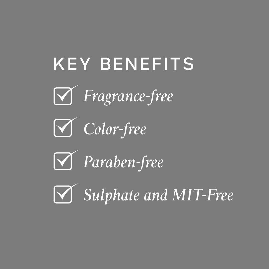 Philip Kingsley No Scent No Color Conditioner texture shows creamy, unscented formula.