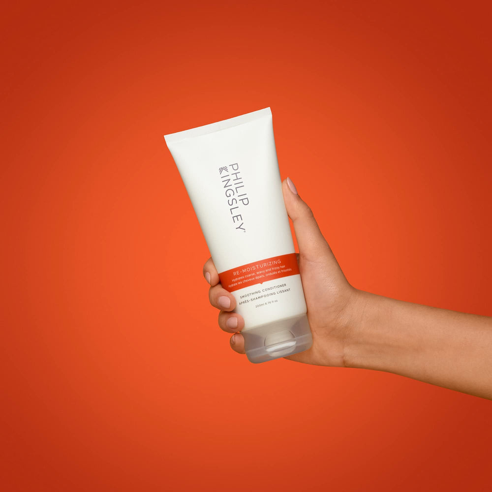 Philip Kingsley Re-Moisturizing Conditioner coarse hair looks tamed.
