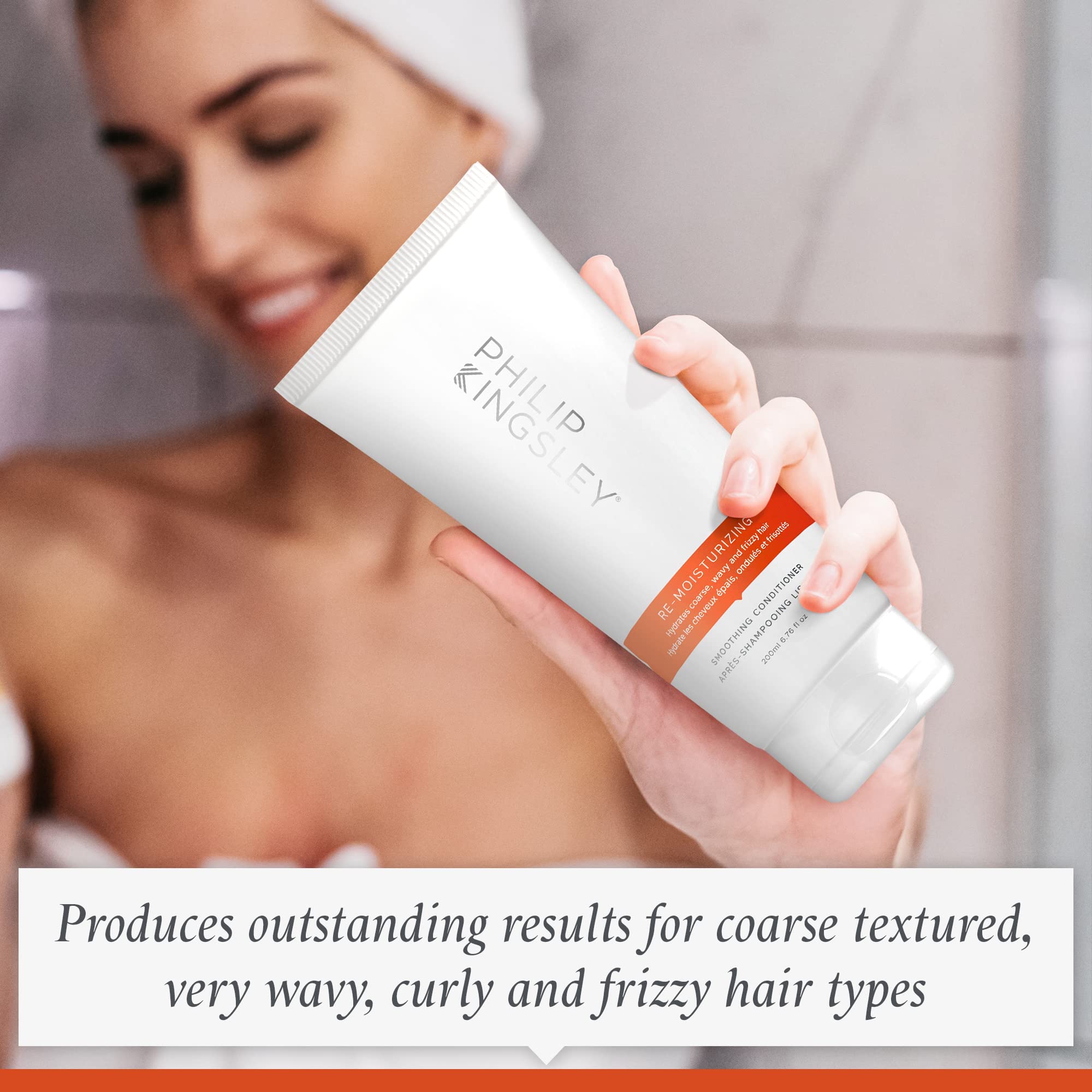 Philip Kingsley Re-Moisturizing Conditioner hydrolyzed elastin smooths texture.