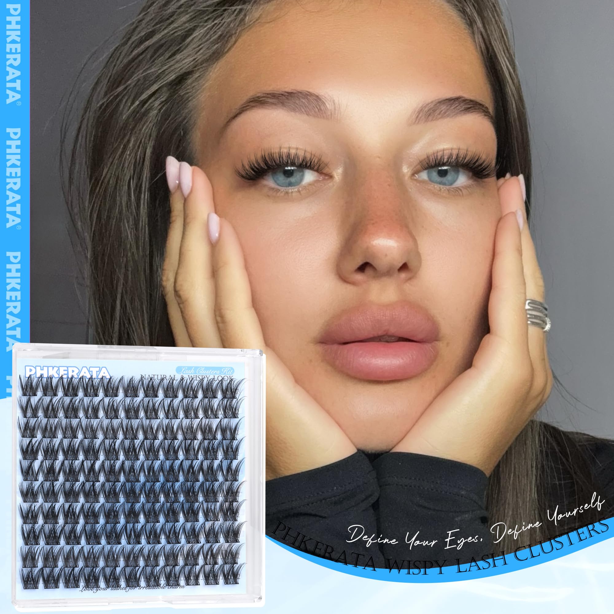 PHKERATA lightweight comfort lashes ideal for all-day wear