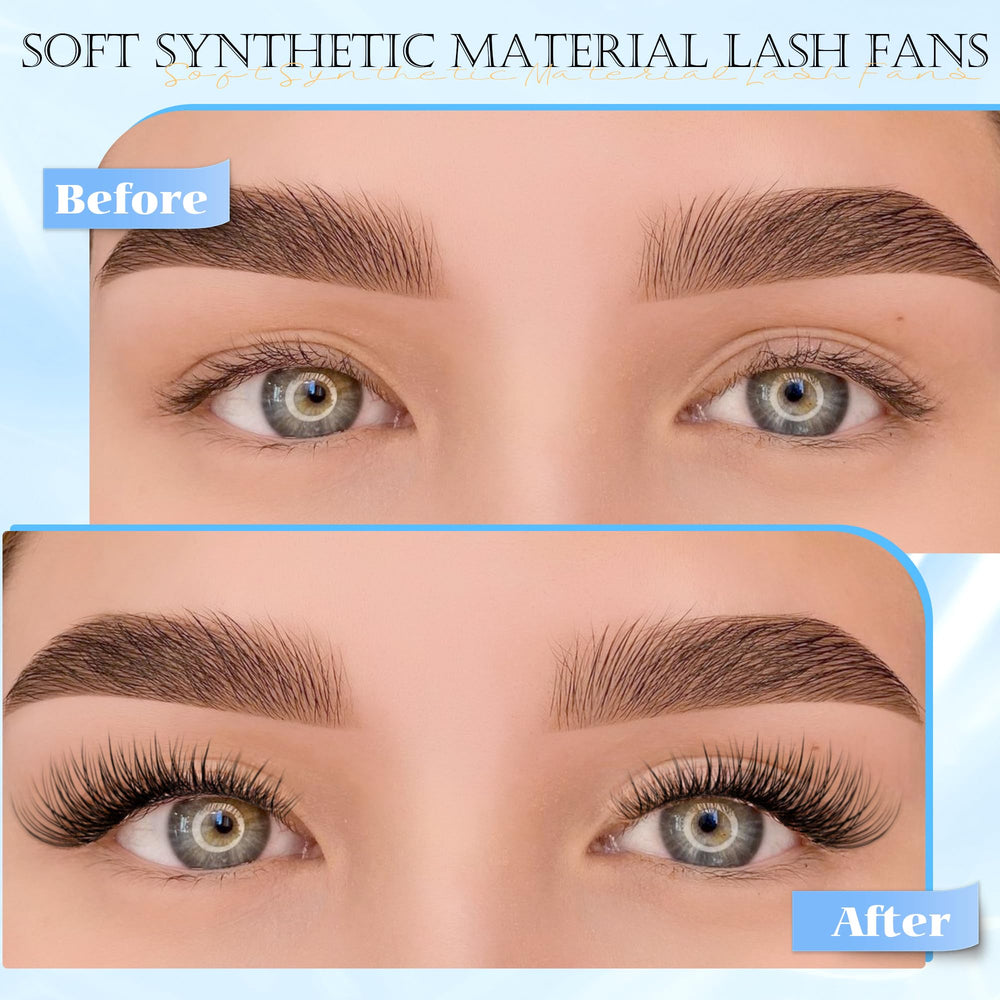PHKERATA soft lash band clusters deliver comfortable wear all day.