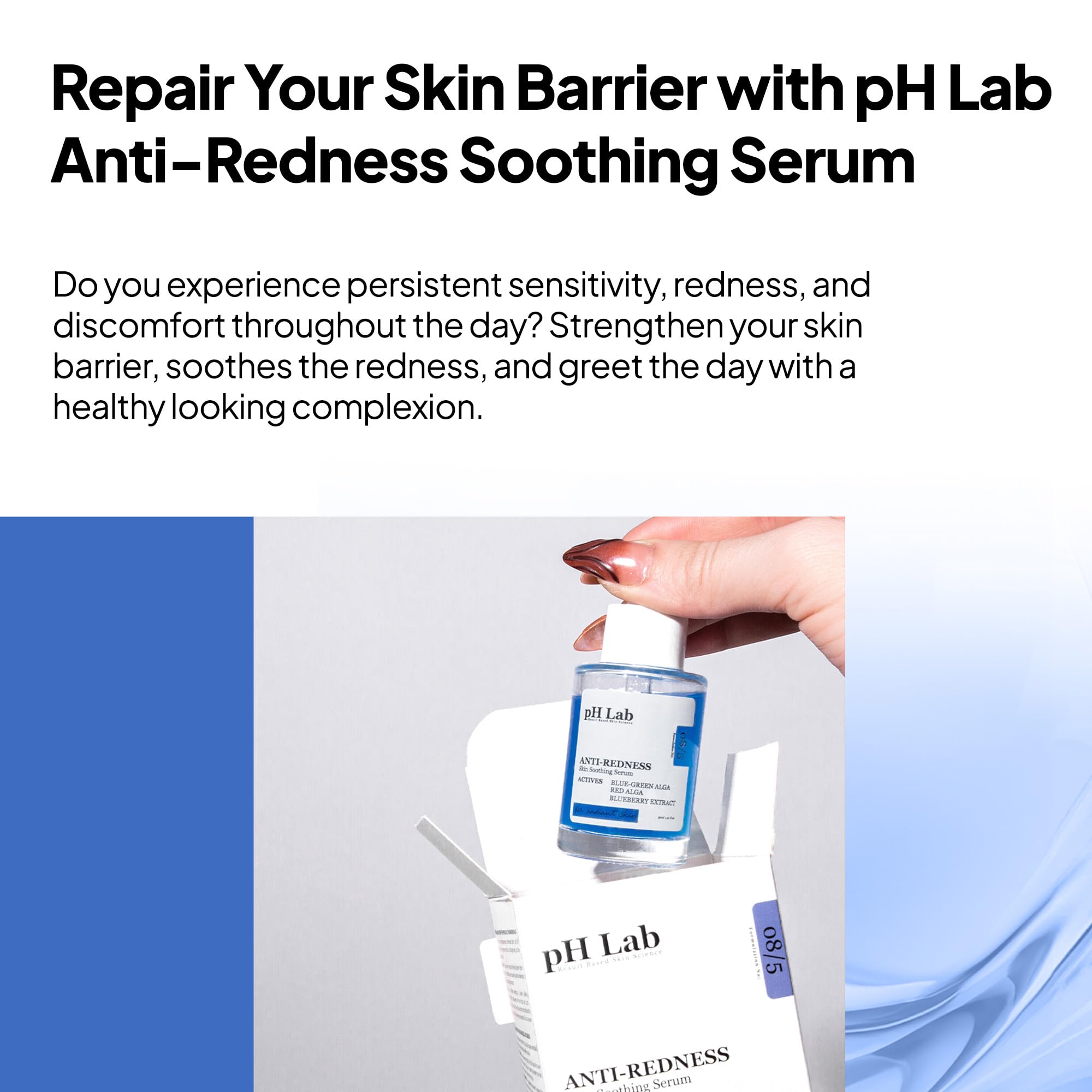 PhLab formula helps reduce appearance of capillaries for a smoother complexion.