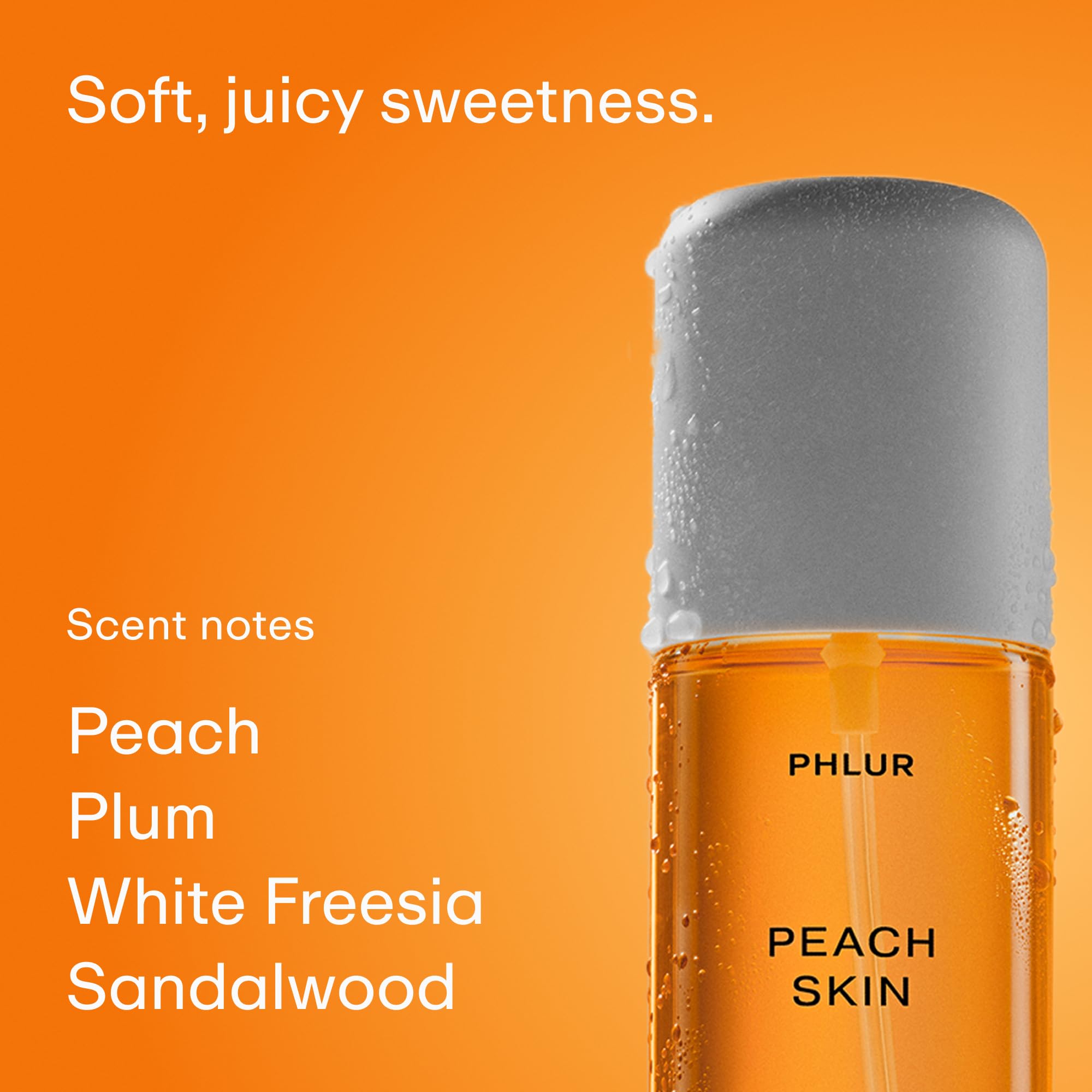 PHLUR Hair and Body Mist applied for versatile fragrance.