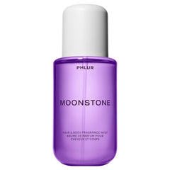 PHLUR Moonstone bottle front view highlights elegant design for daily wear.