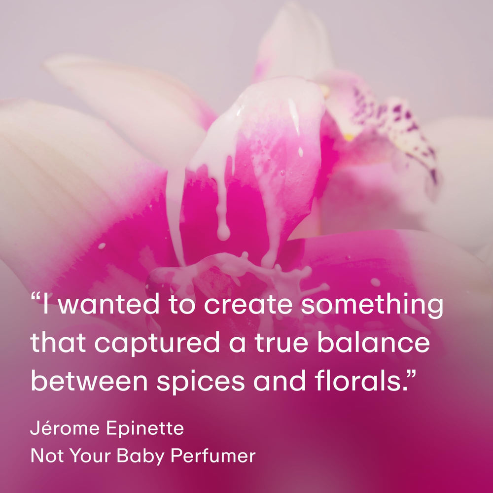 PHLUR Not Your Baby notes show cardamom and bergamot for a bright opening.