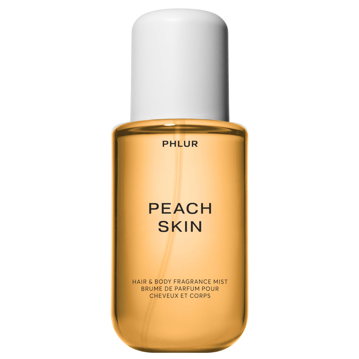 PHLUR Peach Skin Body Mist bottle ready for daily wear.