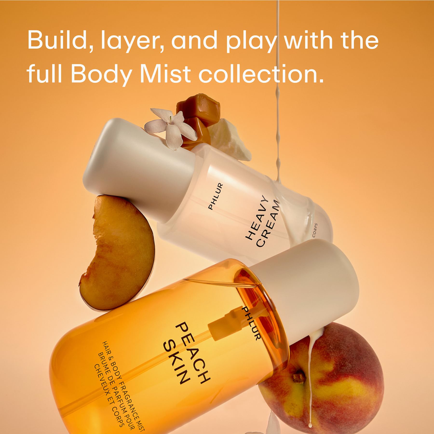 PHLUR Peach Skin packaging box suitable for gifting.