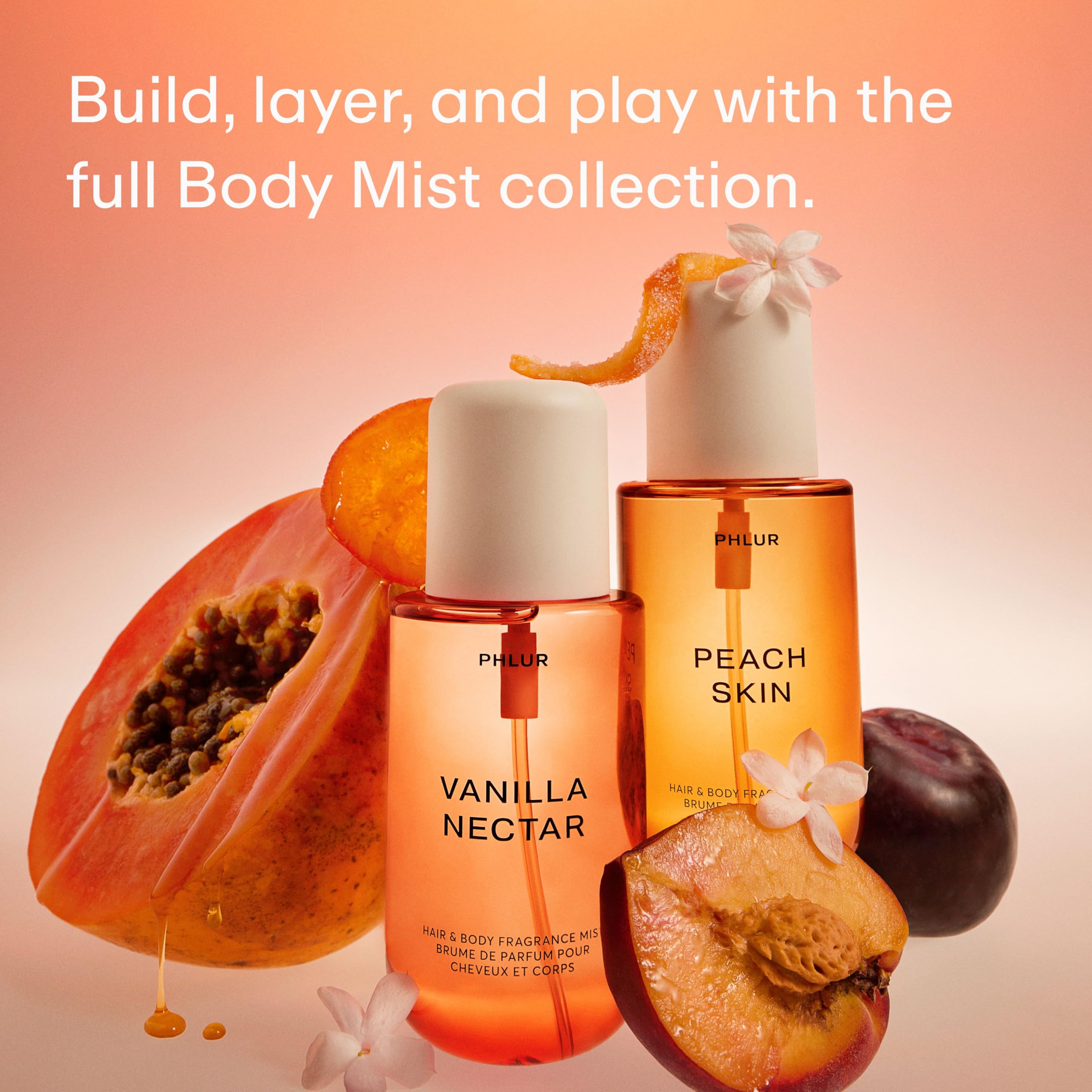 PHLUR Vanilla Nectar application on body delivers even coverage