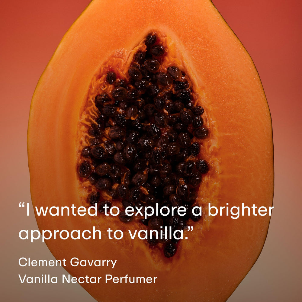 PHLUR Vanilla Nectar application on hair provides light scent layering