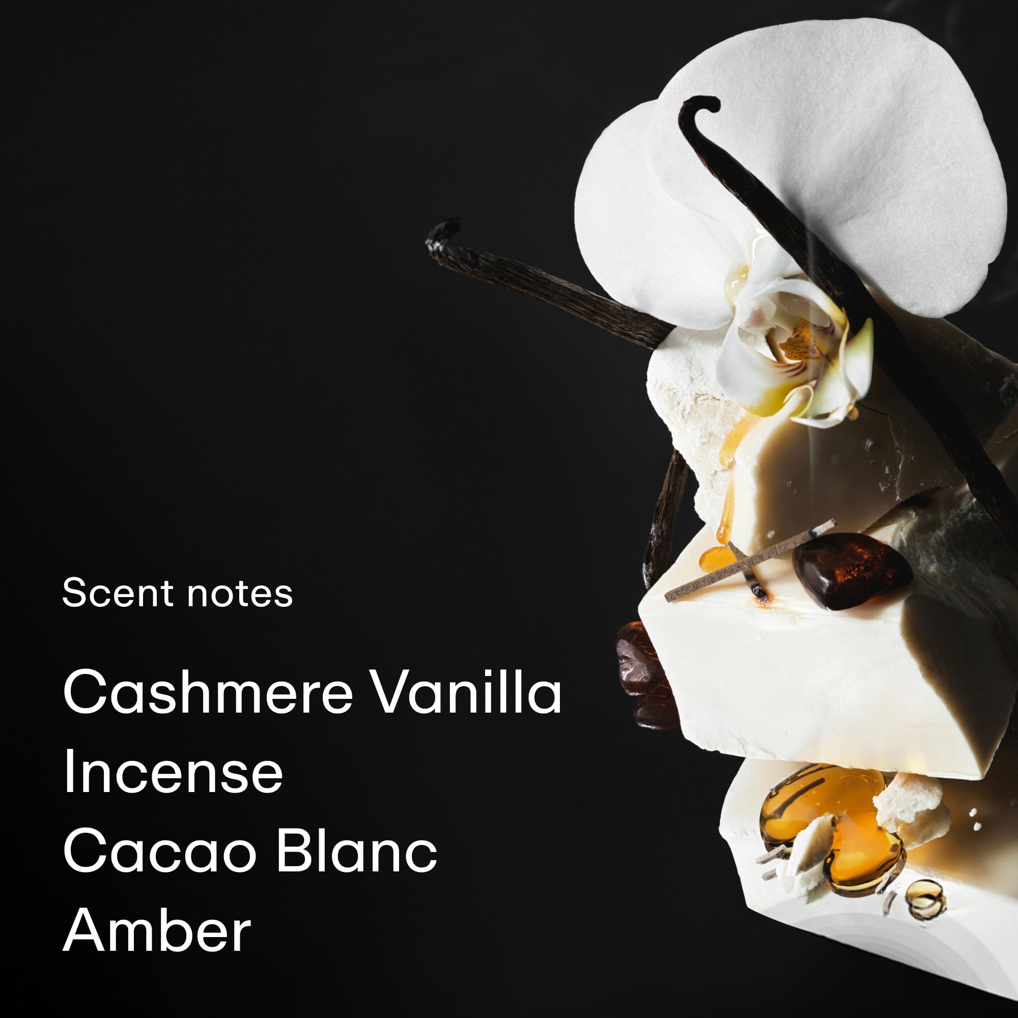 PHLUR Vanilla Smoke Body Mist close-up of label emphasizing ingredient transparency.