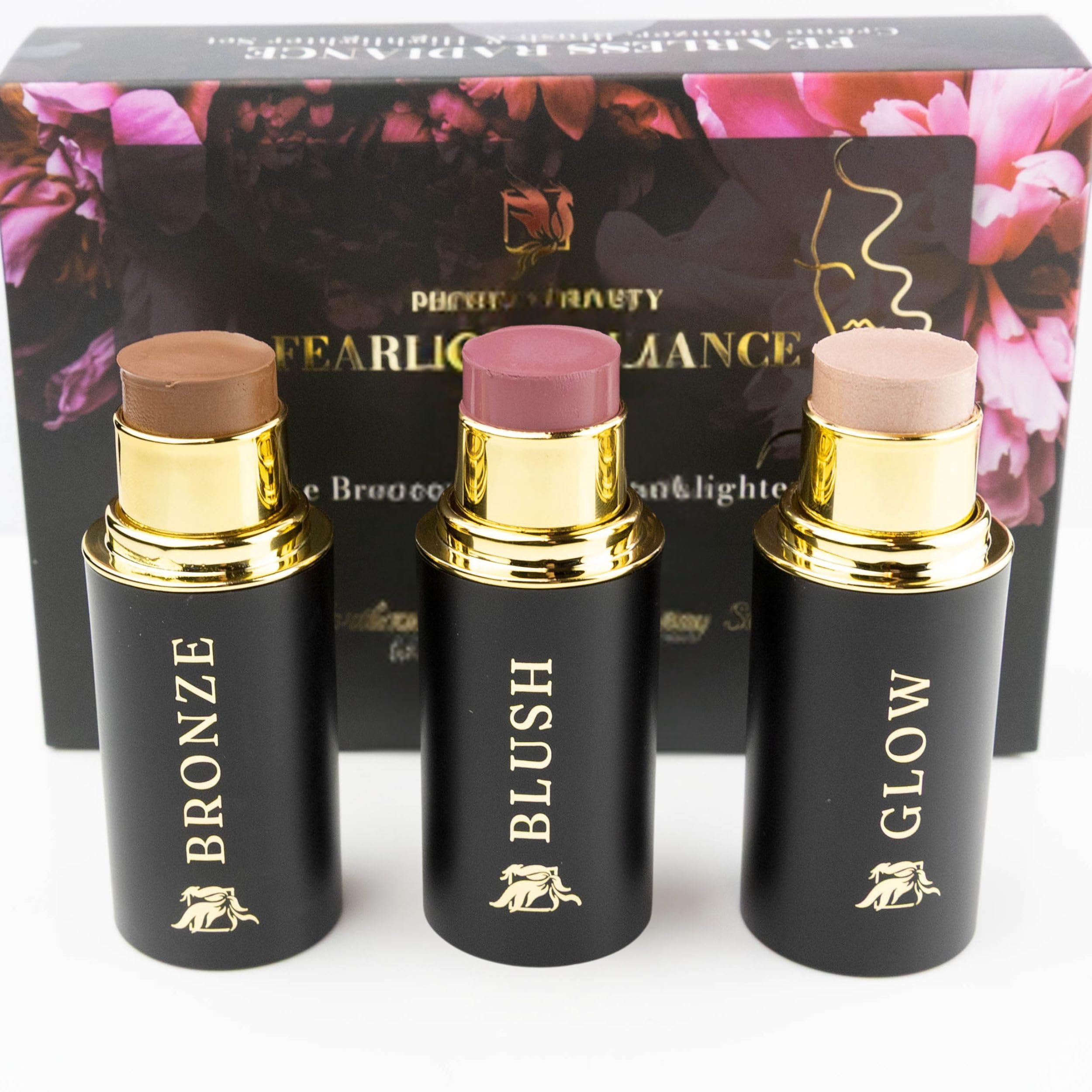 Phoenix Beauty Cream Contour Stick Set Cocoa Cream for warm sculpting and definition.