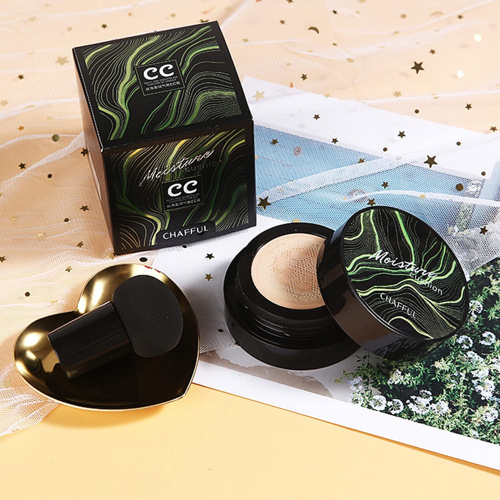 Phoera CC+ Cream applied on skin showing coverage and glow